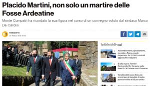 Placido Martini, non solo un martire delle Fosse Ardeatine